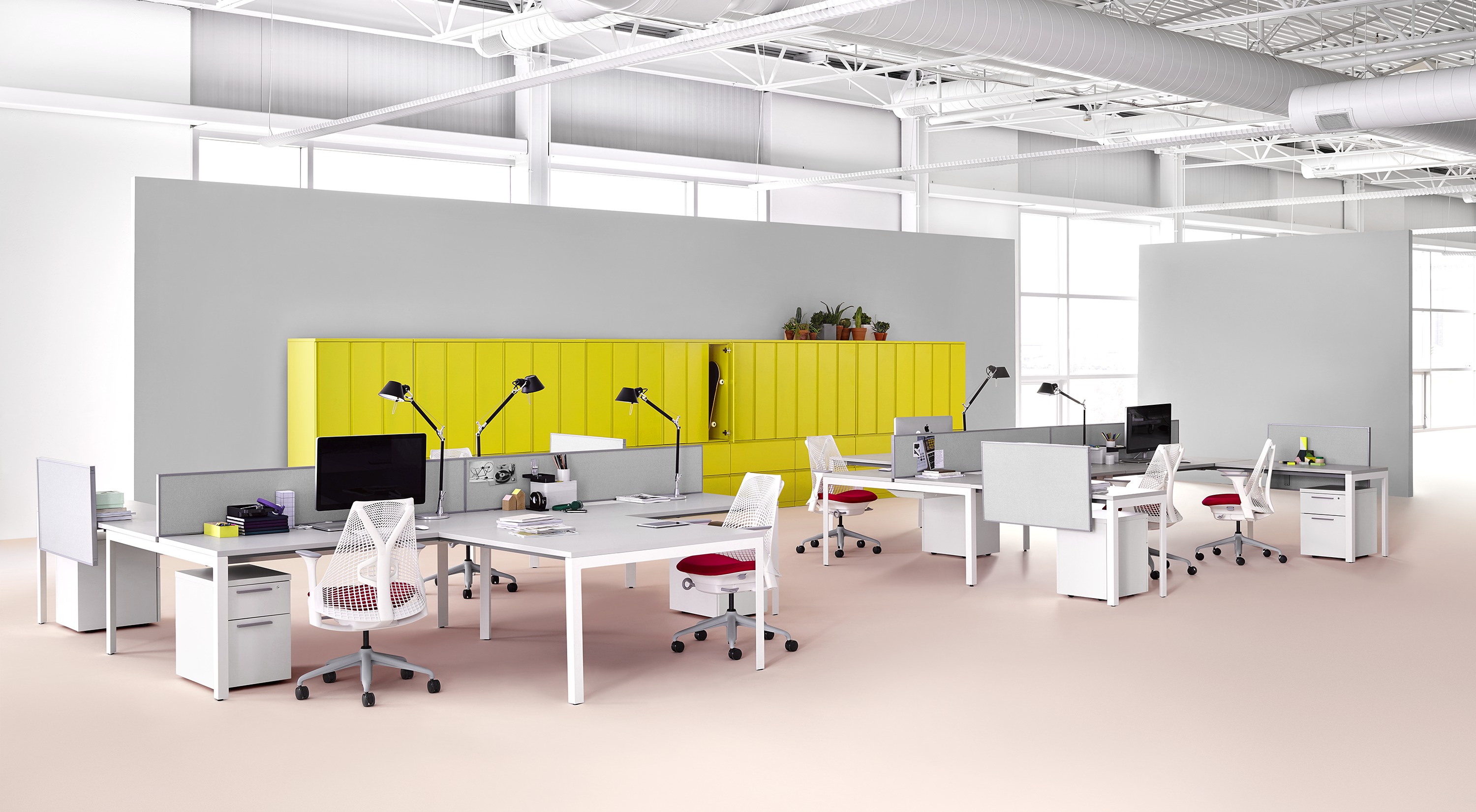 办公屏风|屏风工作站|办公家具|华体会体育官方在线官网家具|Layout Studio 开放式办公区